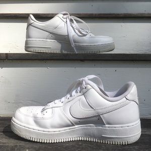 White Nike Air Force 1 ‘07’s